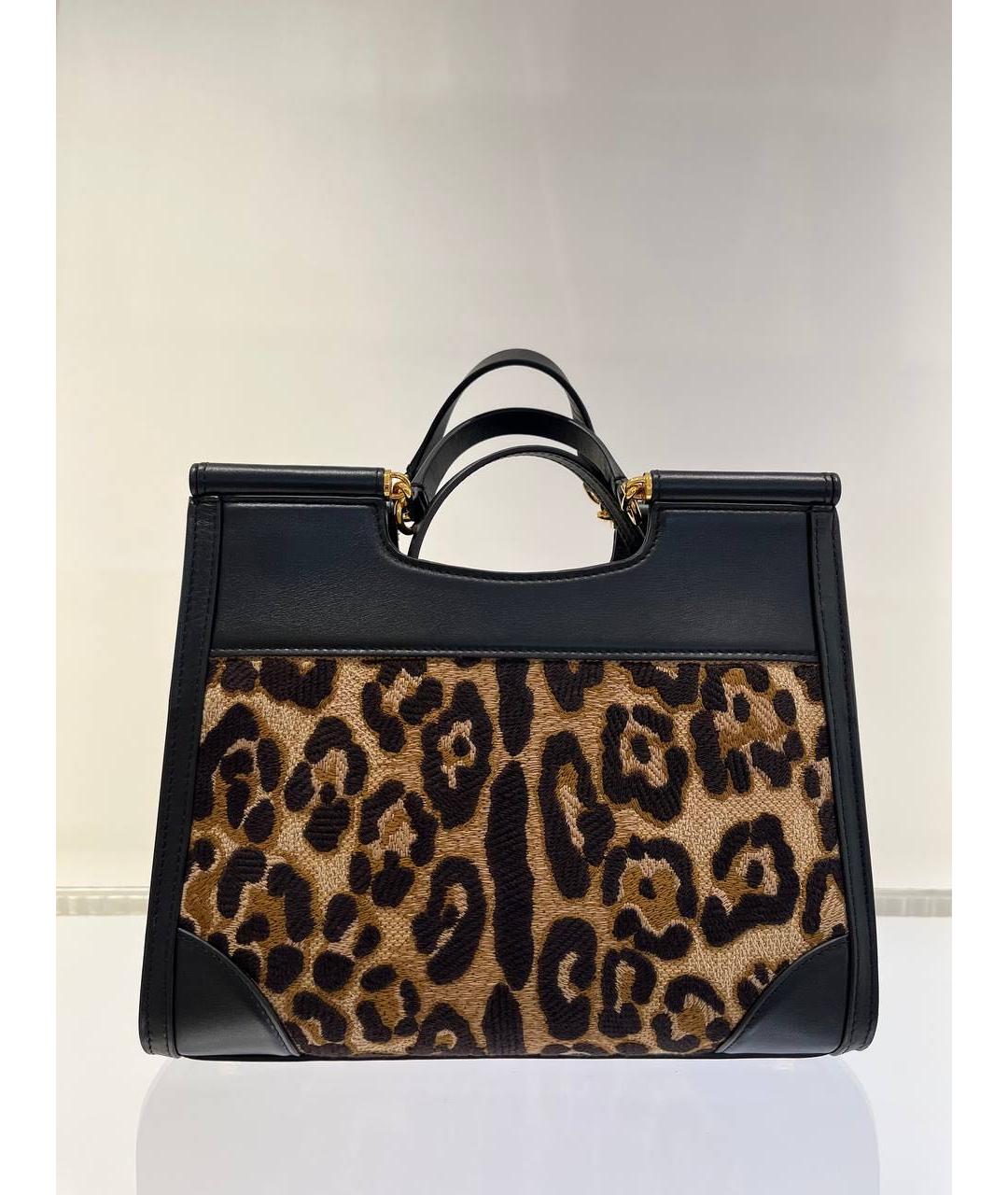 DOLCE&GABBANA Мульти кожаная сумка с короткими ручками, фото 2