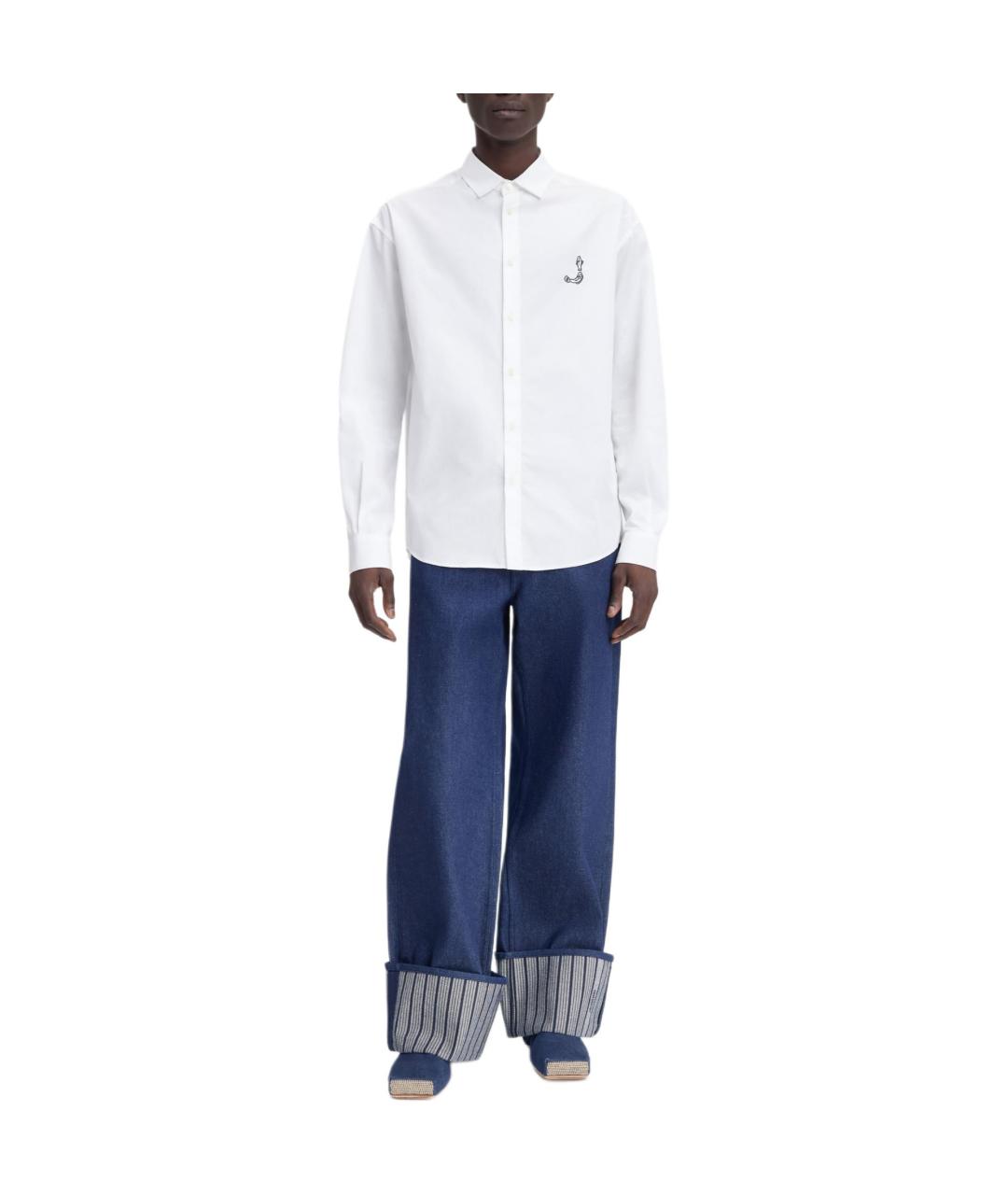 JACQUEMUS Белая классическая рубашка, фото 2