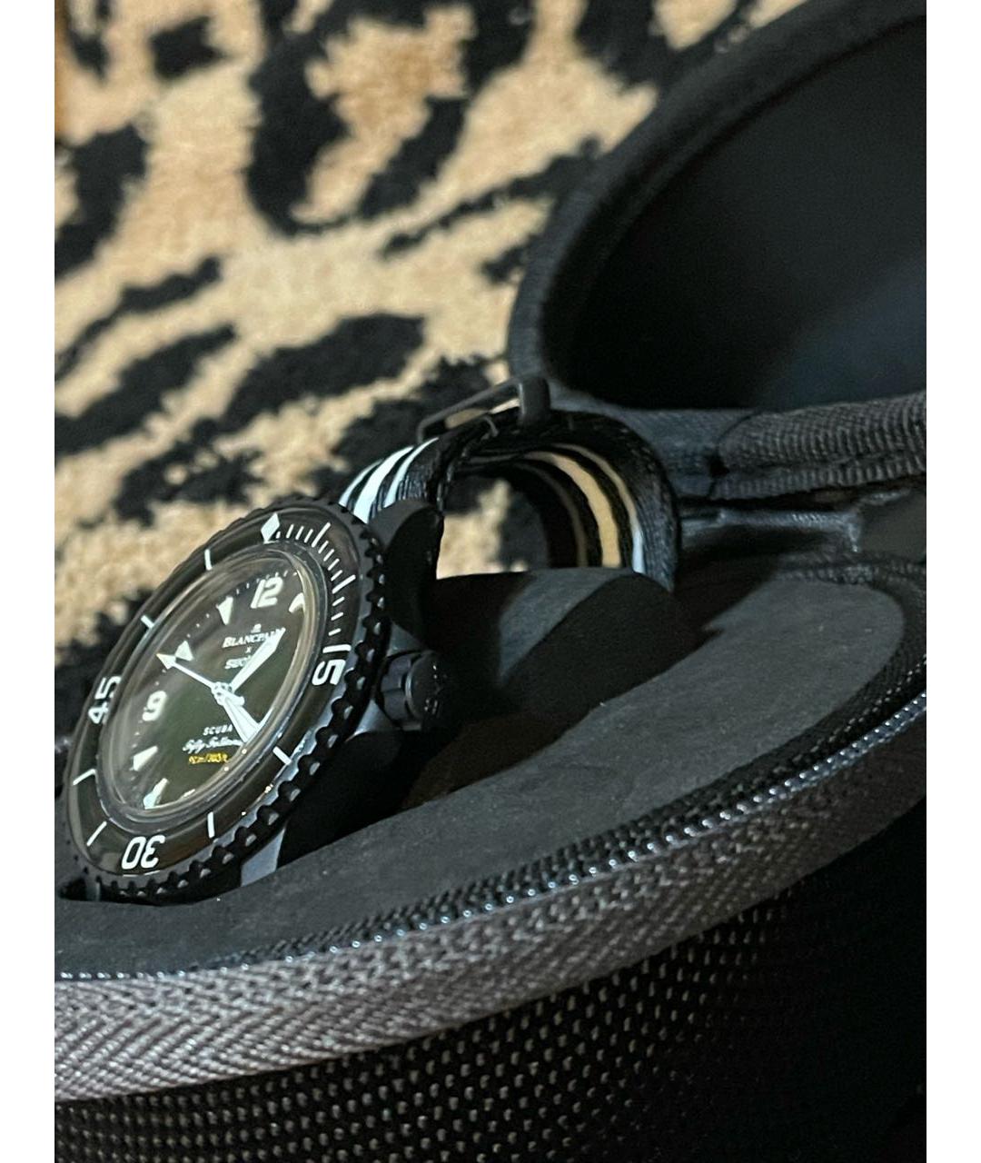 Swatch Черные часы, фото 3