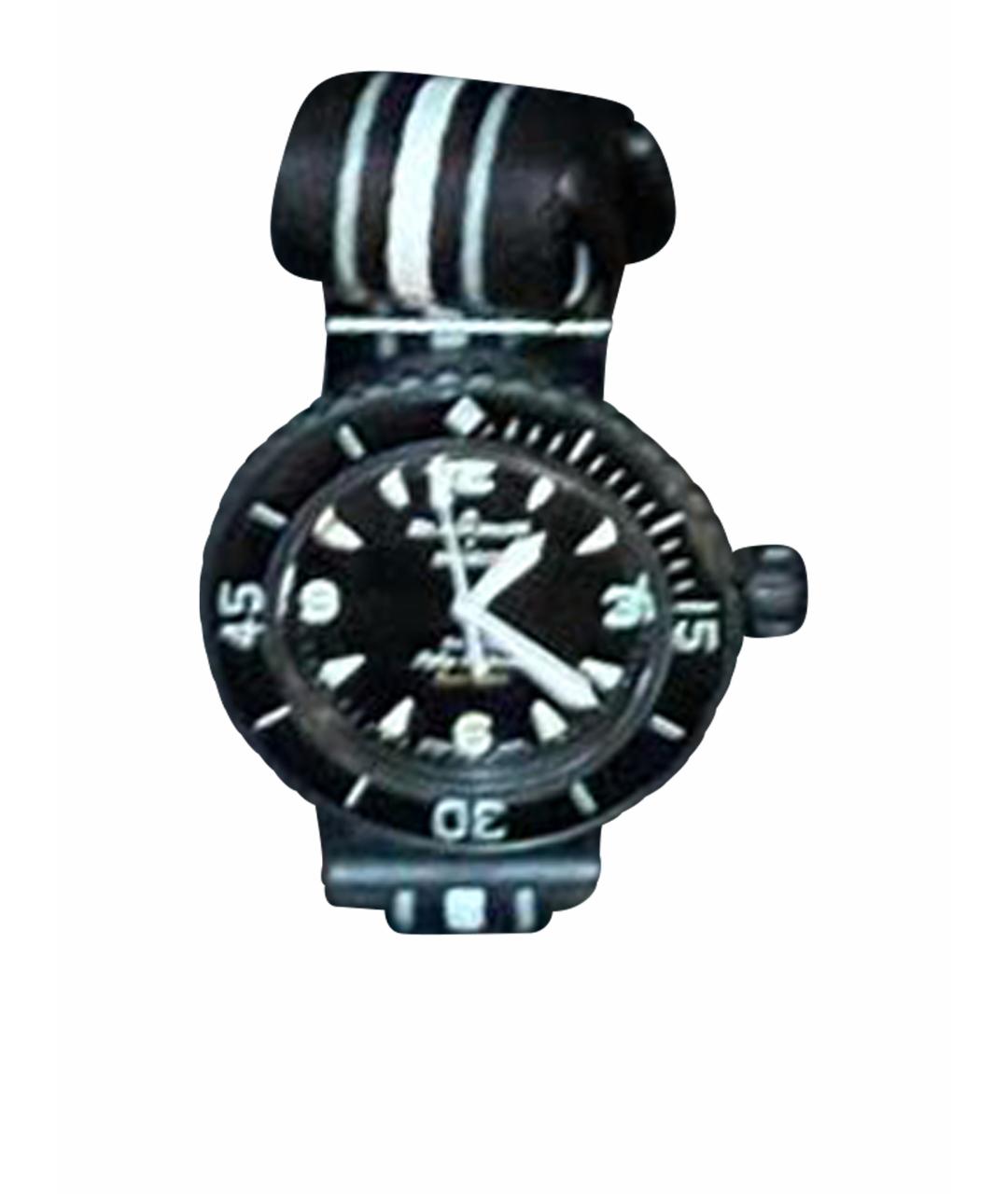 Swatch Черные часы, фото 1