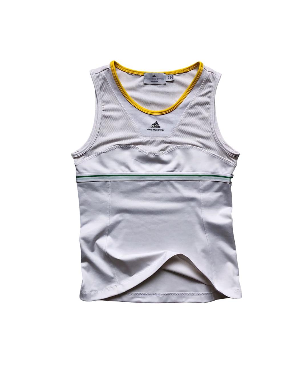 ADIDAS BY STELLA MCCARTNEY Белая синтетическая майка, фото 6