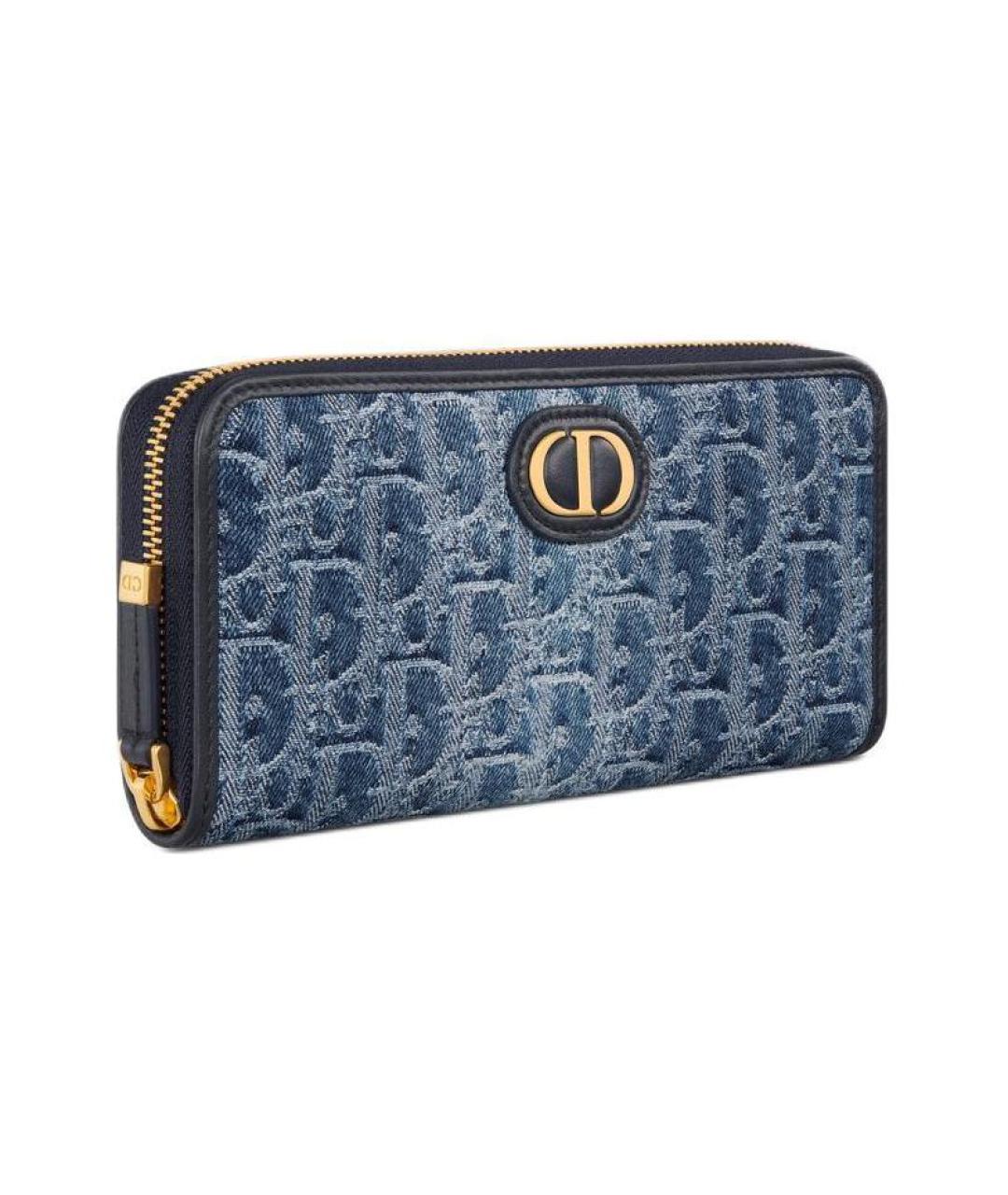 CHRISTIAN DIOR Синий кошелек, фото 2