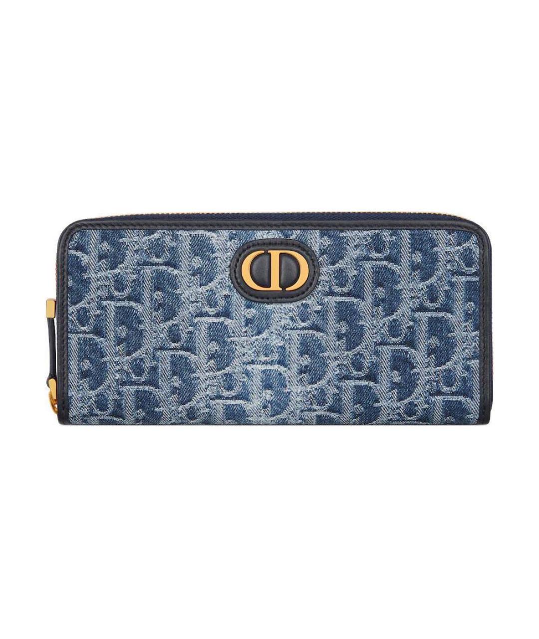 CHRISTIAN DIOR Синий кошелек, фото 1