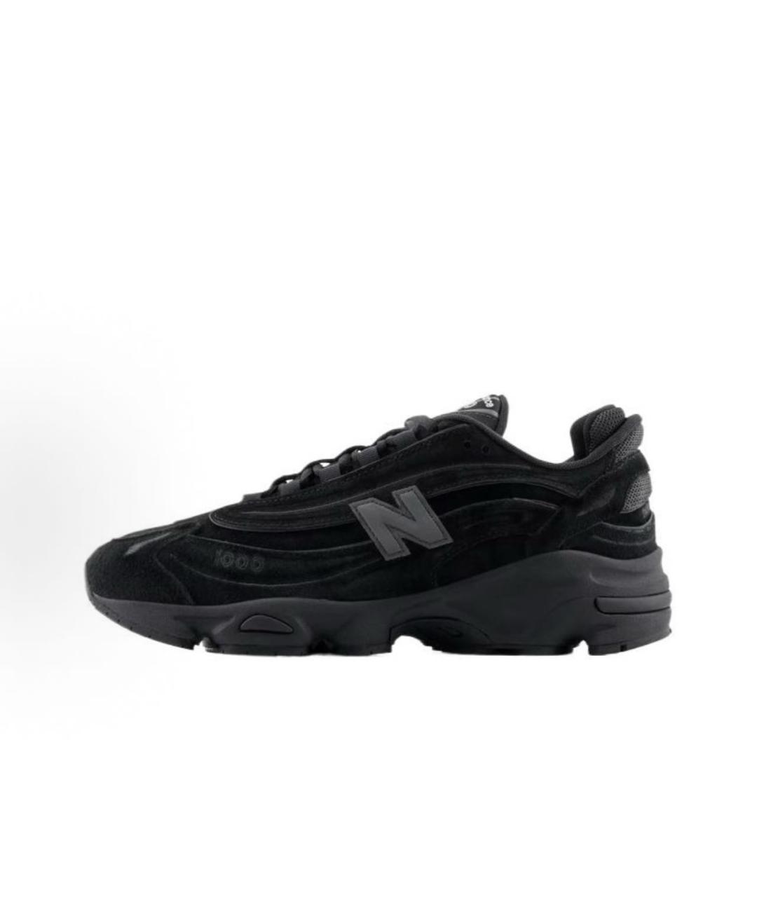 NEW BALANCE Черные замшевые высокие кроссовки / кеды, фото 5