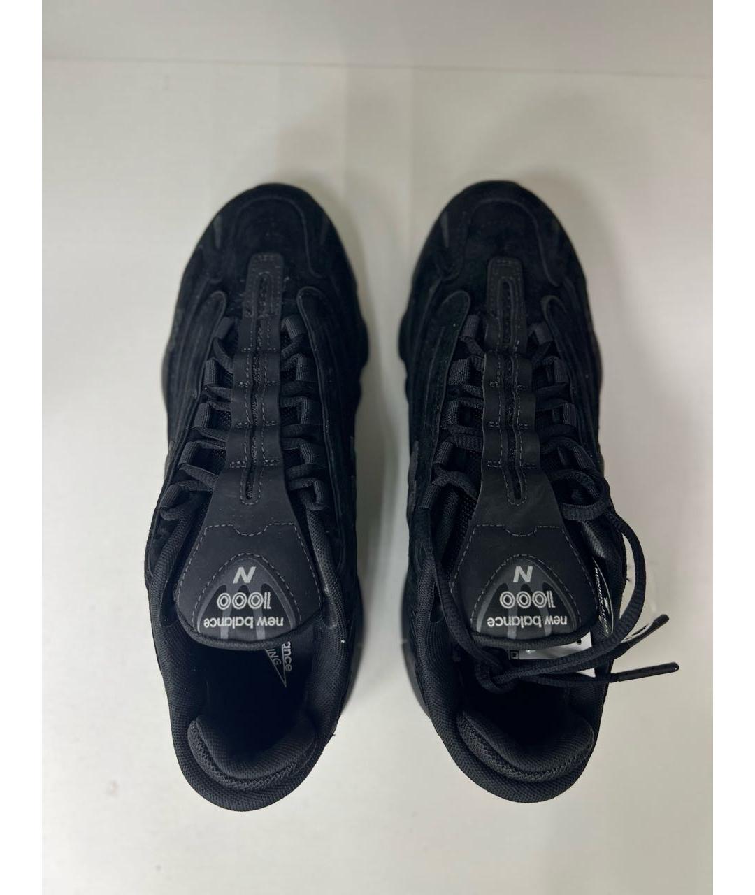 NEW BALANCE Черные замшевые высокие кроссовки / кеды, фото 3