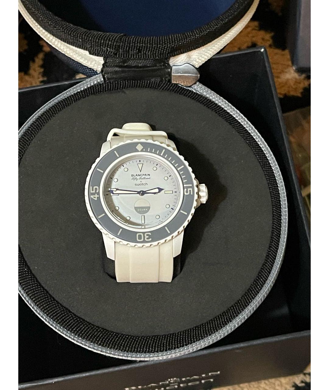 Swatch Белые часы, фото 2