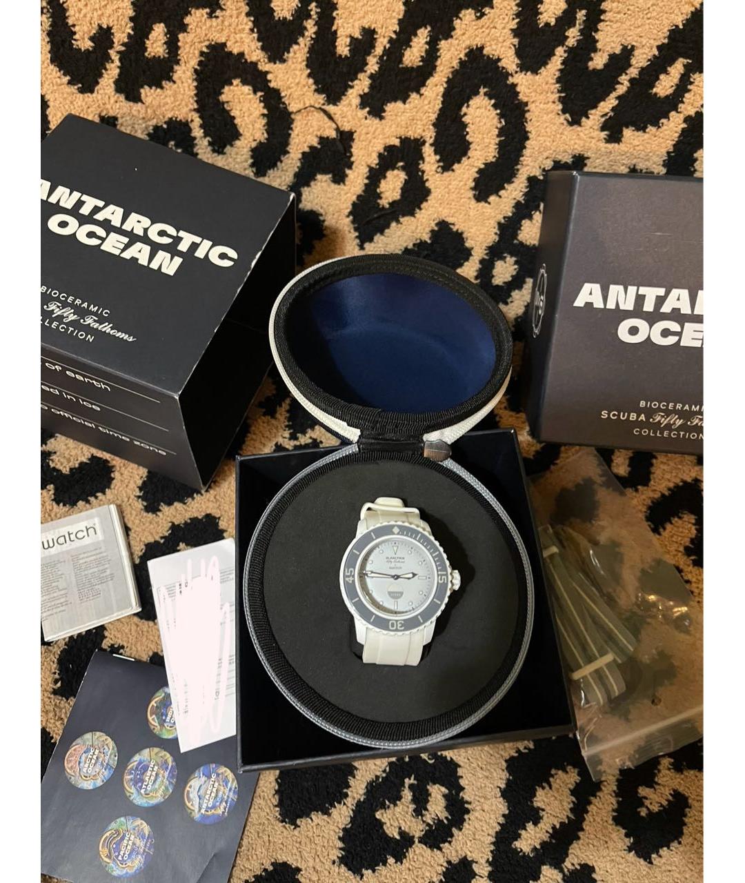 Swatch Белые часы, фото 7