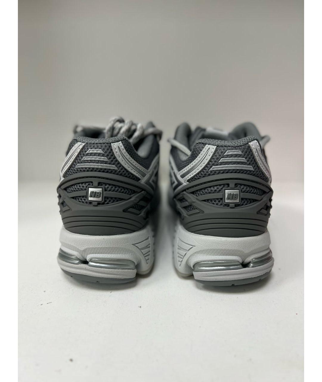 NEW BALANCE Серые текстильные высокие кроссовки / кеды, фото 4