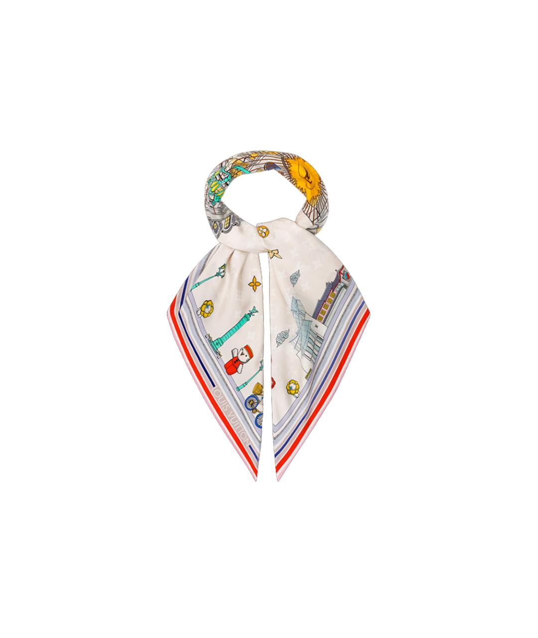 LOUIS VUITTON Мульти шарф, фото 2