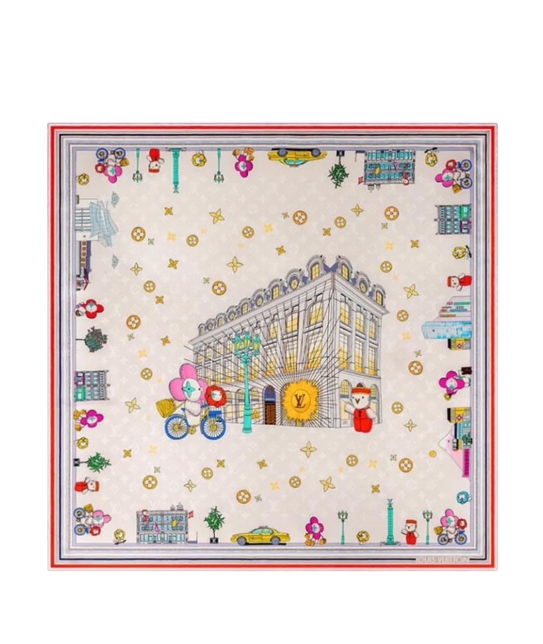 LOUIS VUITTON Мульти шарф, фото 1