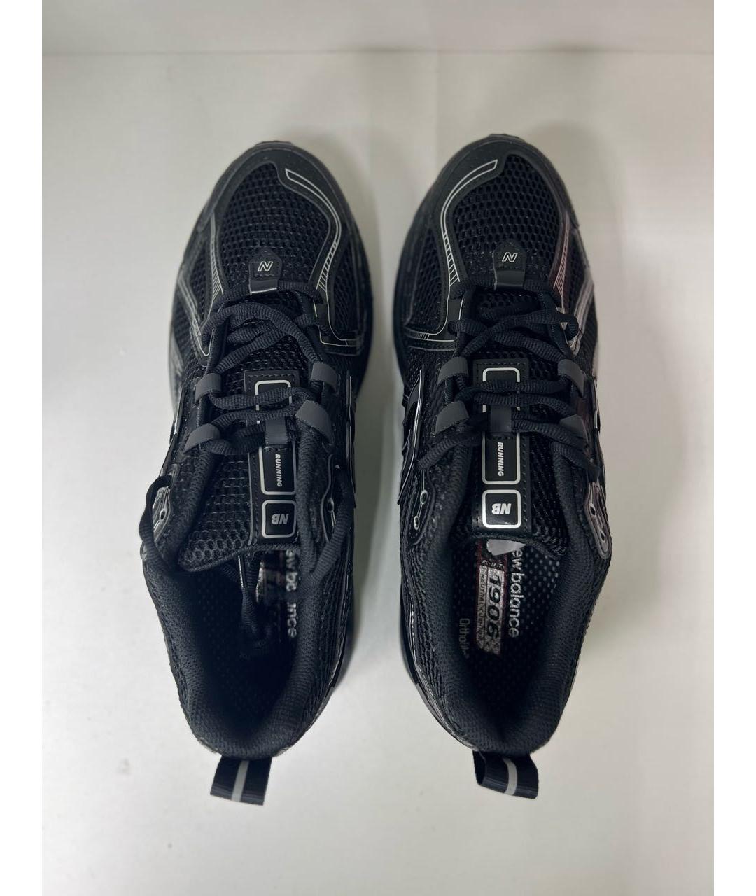NEW BALANCE Черные текстильные высокие кроссовки / кеды, фото 3