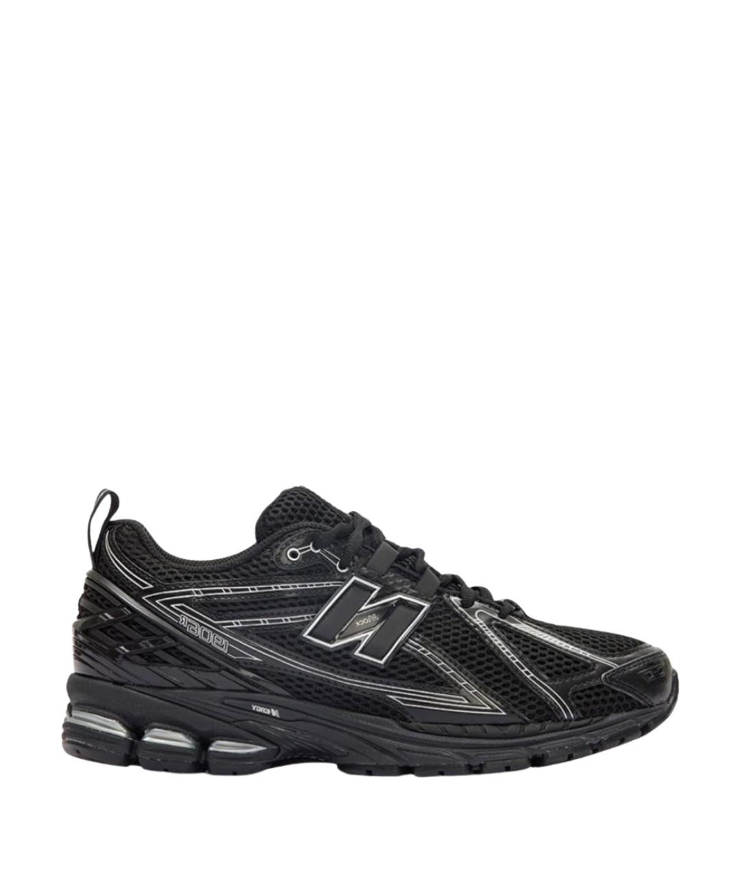 NEW BALANCE Черные текстильные высокие кроссовки / кеды, фото 1