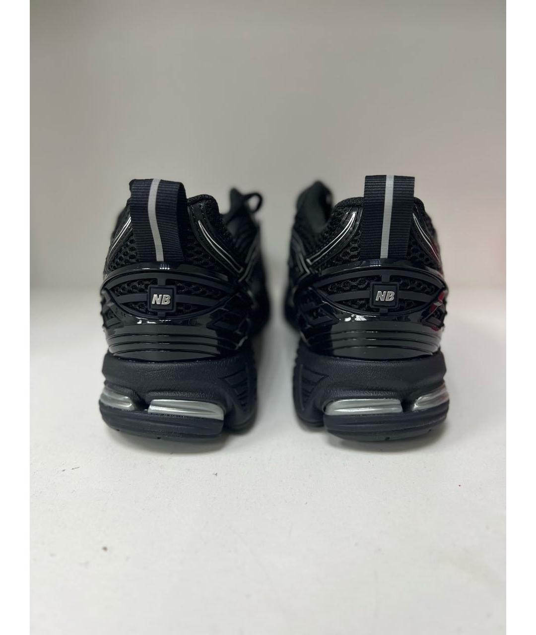 NEW BALANCE Черные текстильные высокие кроссовки / кеды, фото 4