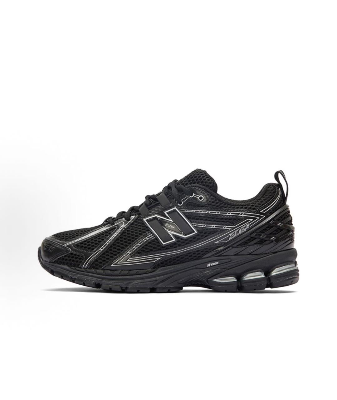 NEW BALANCE Черные текстильные высокие кроссовки / кеды, фото 5