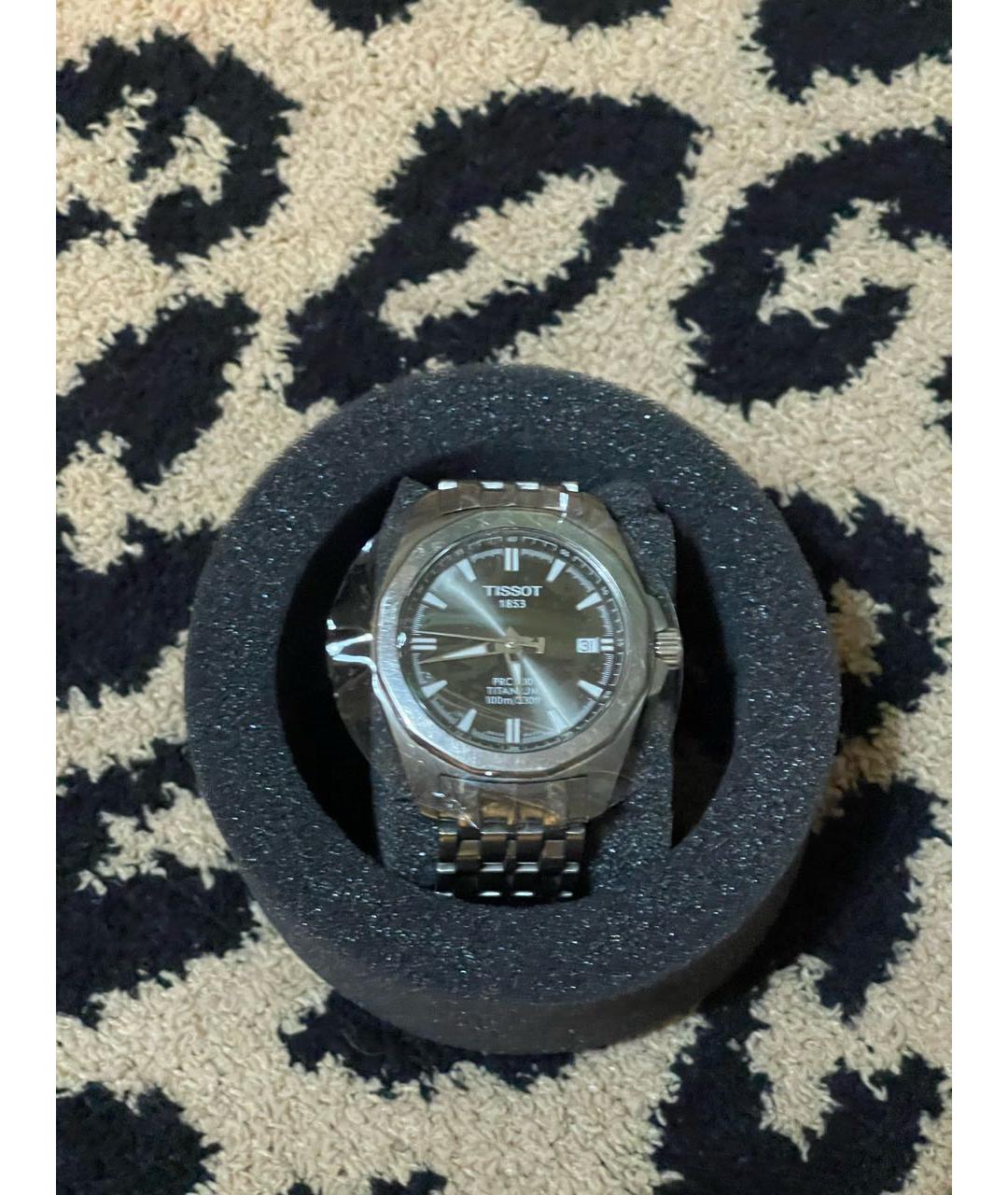 TISSOT Серебряные стальные часы, фото 7