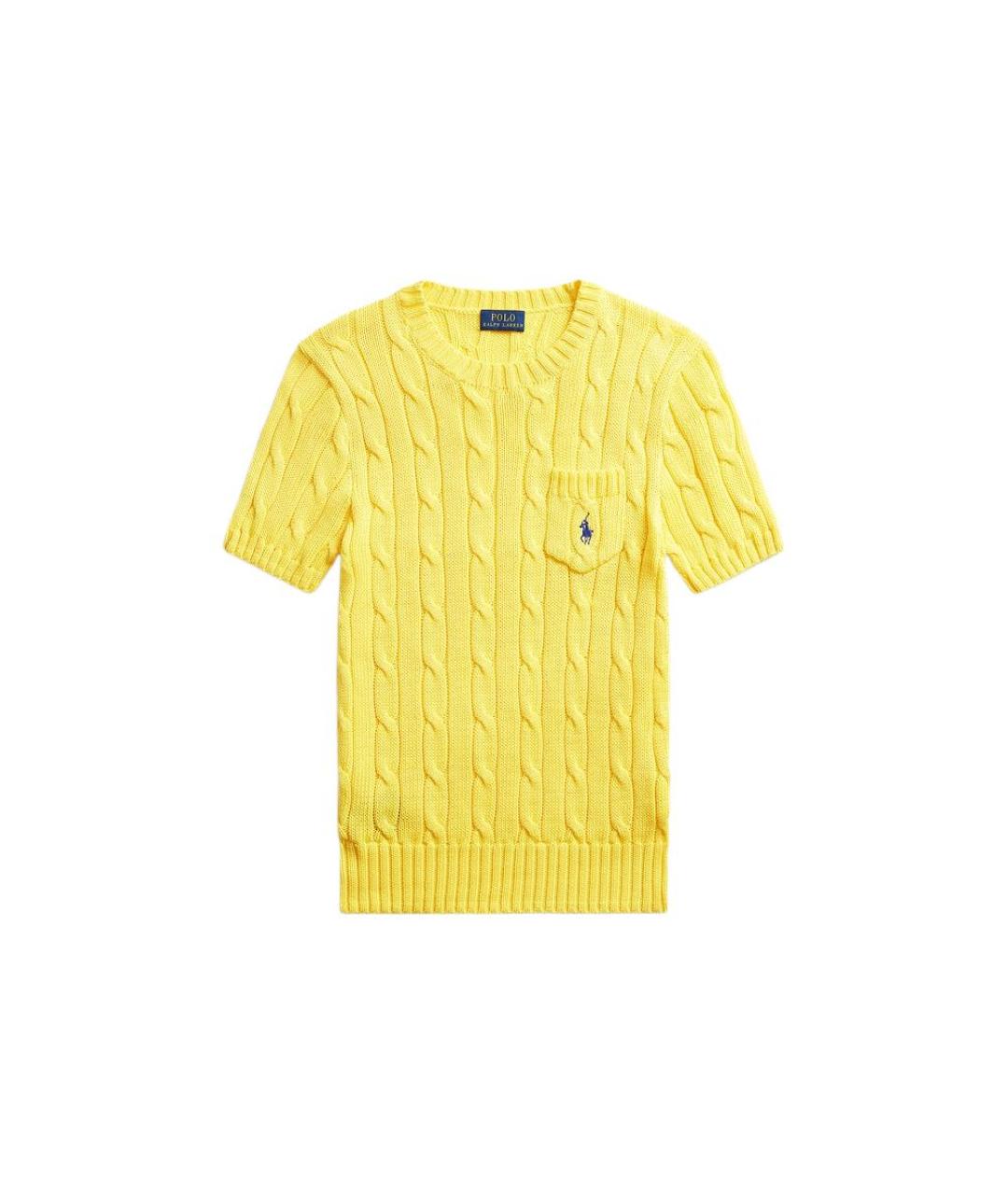 POLO RALPH LAUREN Желтый джемпер / свитер, фото 5