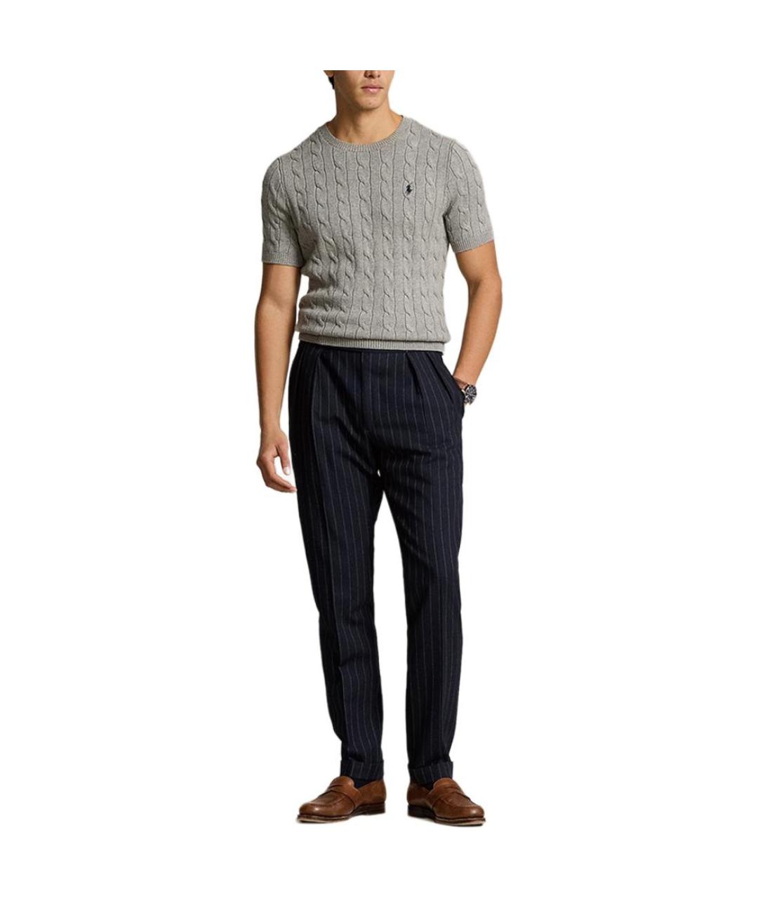 POLO RALPH LAUREN Серый джемпер / свитер, фото 2