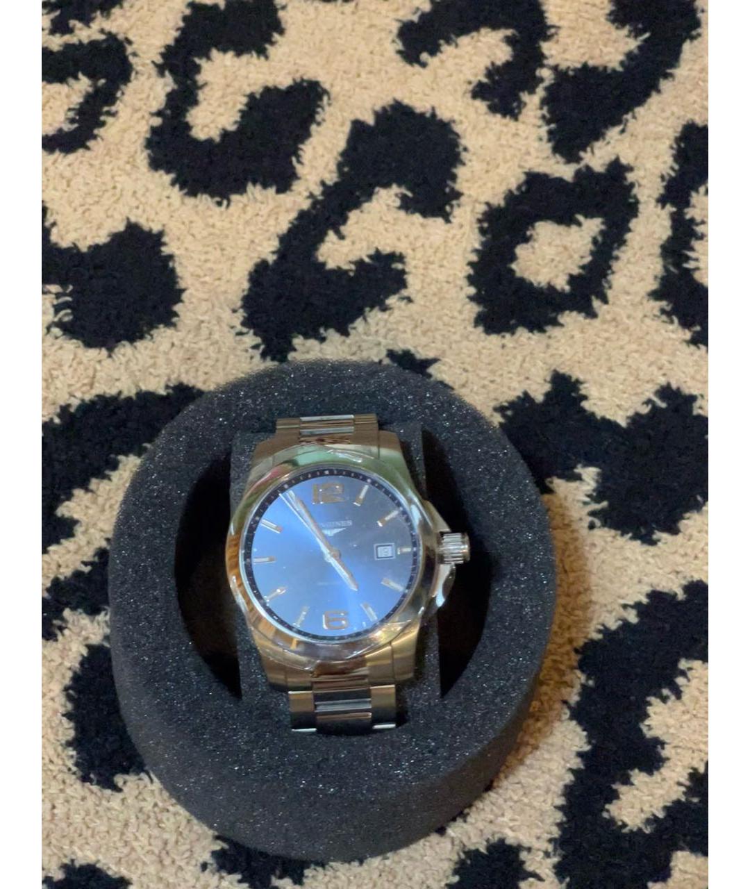 LONGINES Серебряные часы, фото 7