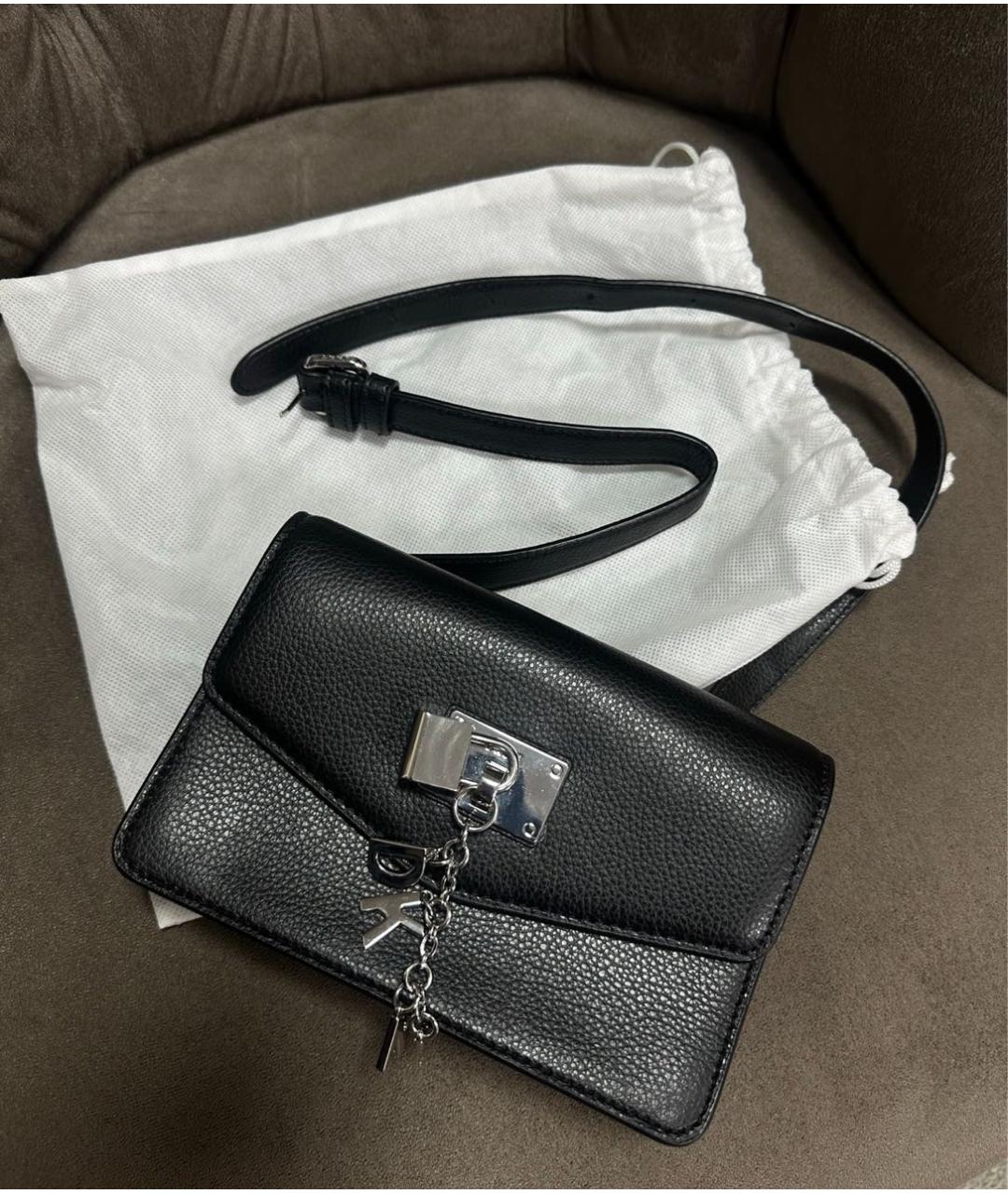 DKNY Черная поясная сумка, фото 7