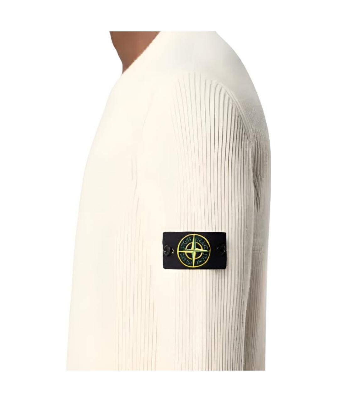STONE ISLAND Бежевый джемпер / свитер, фото 5
