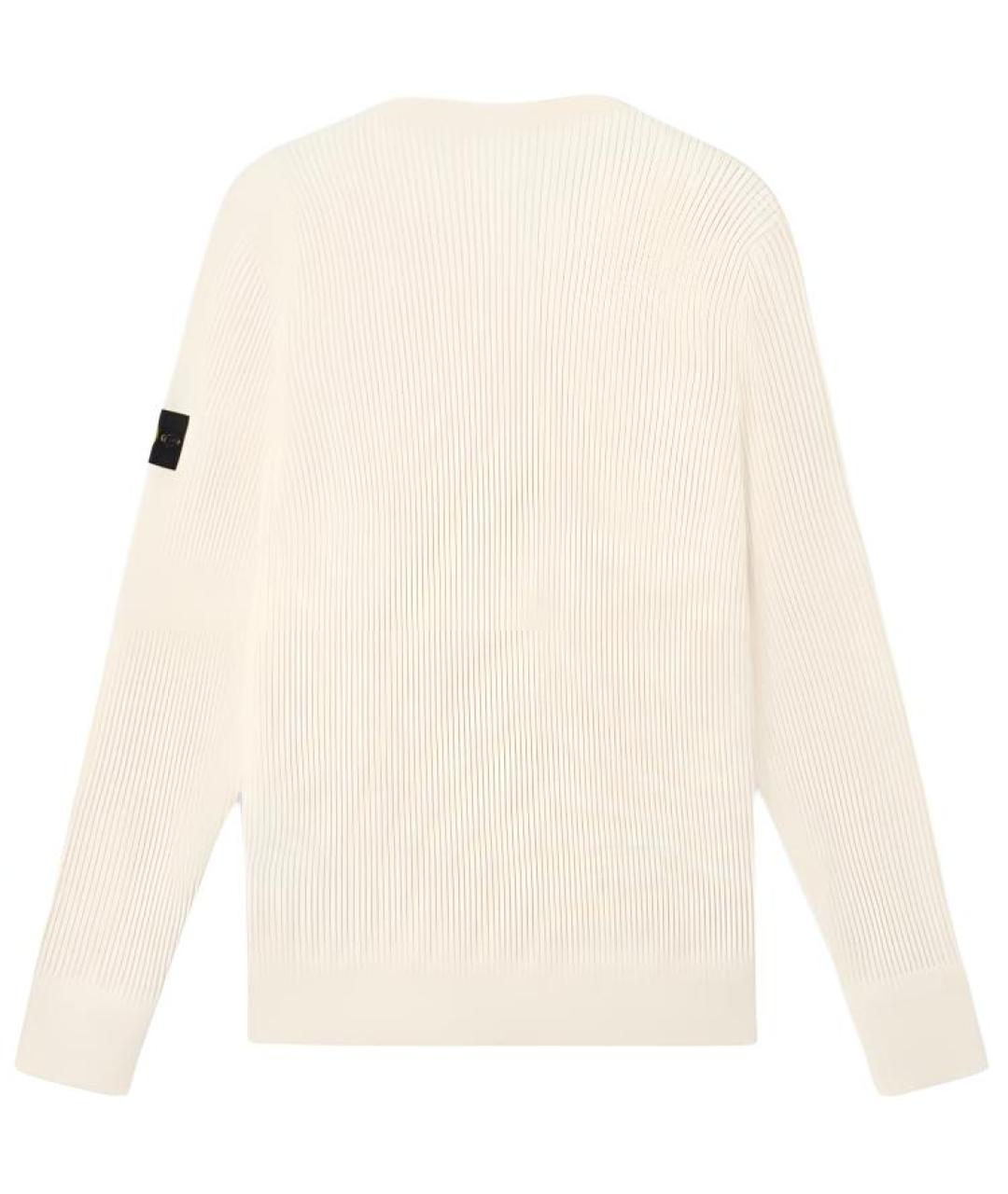 STONE ISLAND Бежевый джемпер / свитер, фото 2