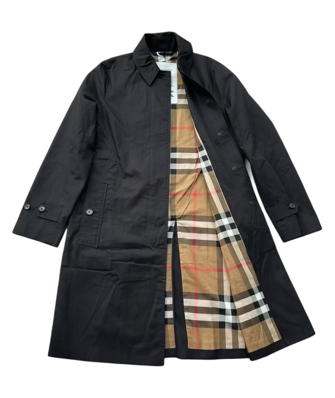 BURBERRY Черный тренч/плащ, фото 1