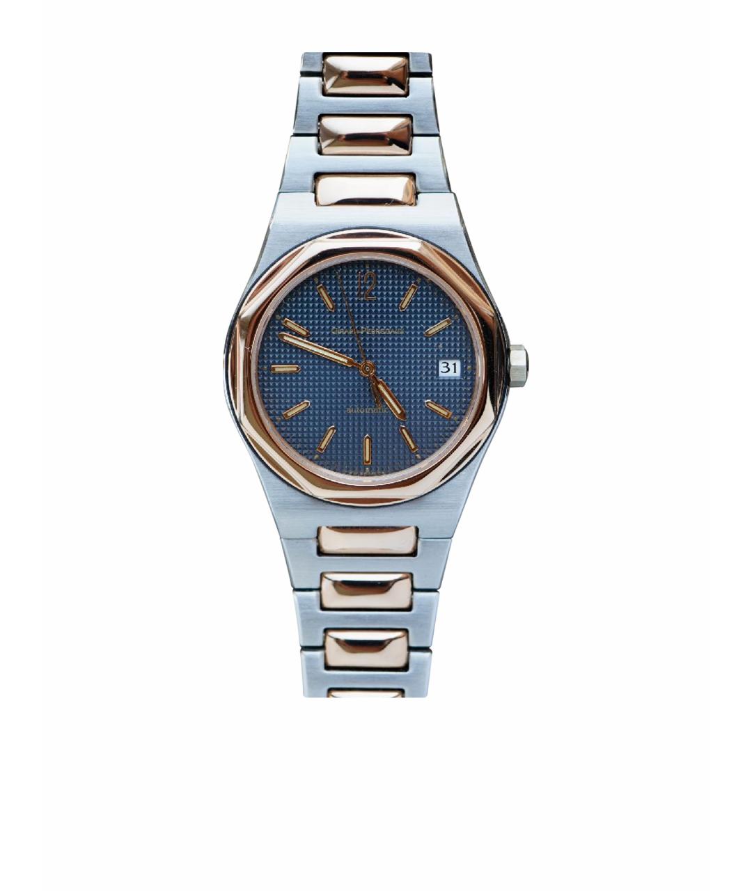 GIRARD PERREGAUX Темно-синие часы из желтого золота, фото 1