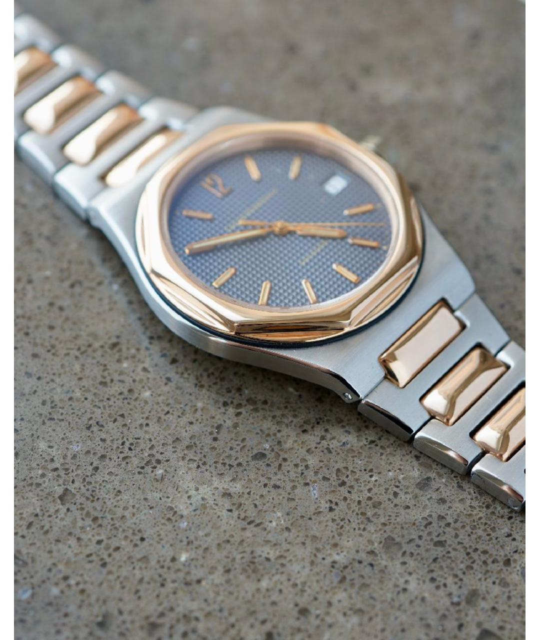 GIRARD PERREGAUX Темно-синие часы из желтого золота, фото 2