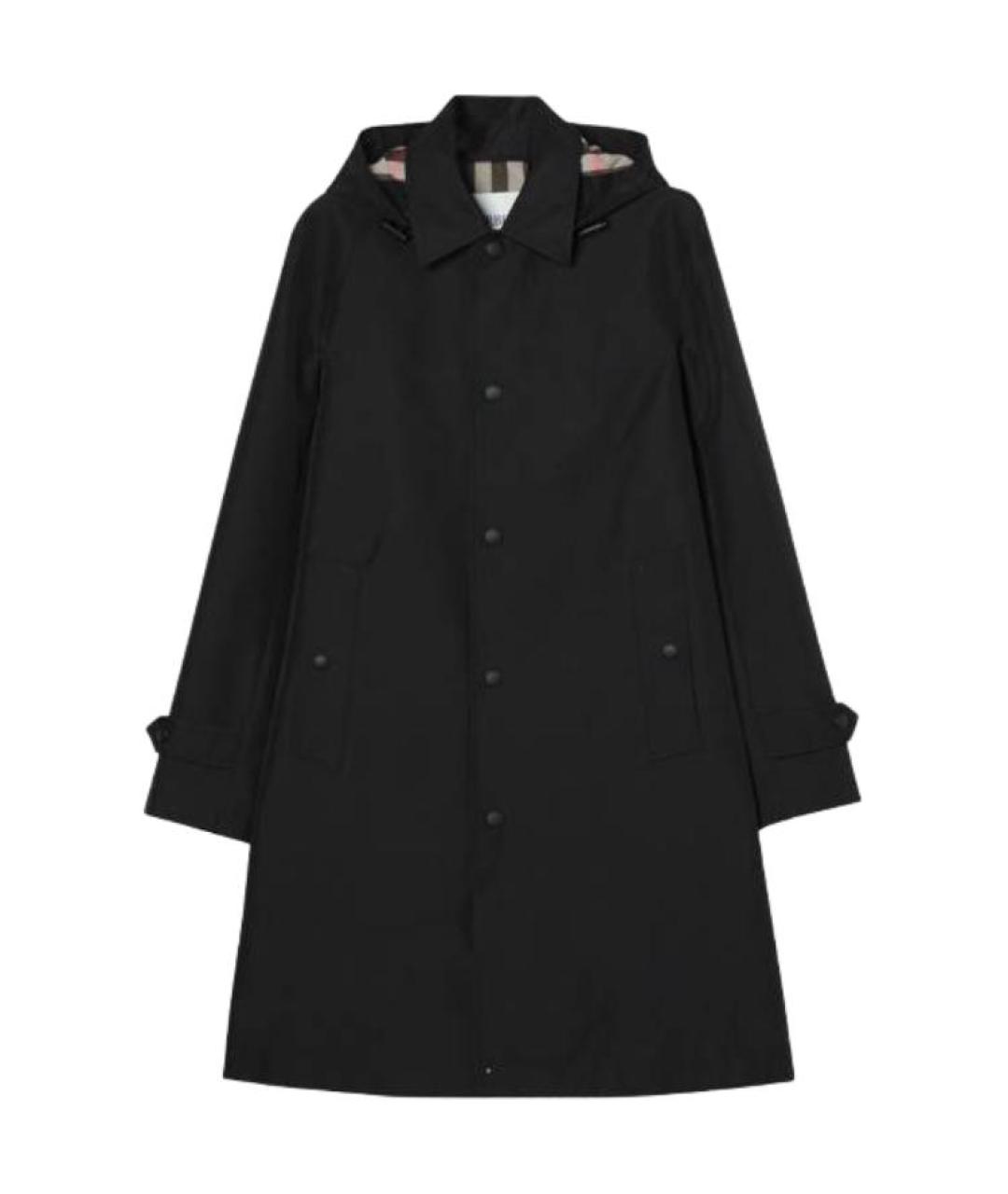BURBERRY Черный тренч / плащ, фото 1