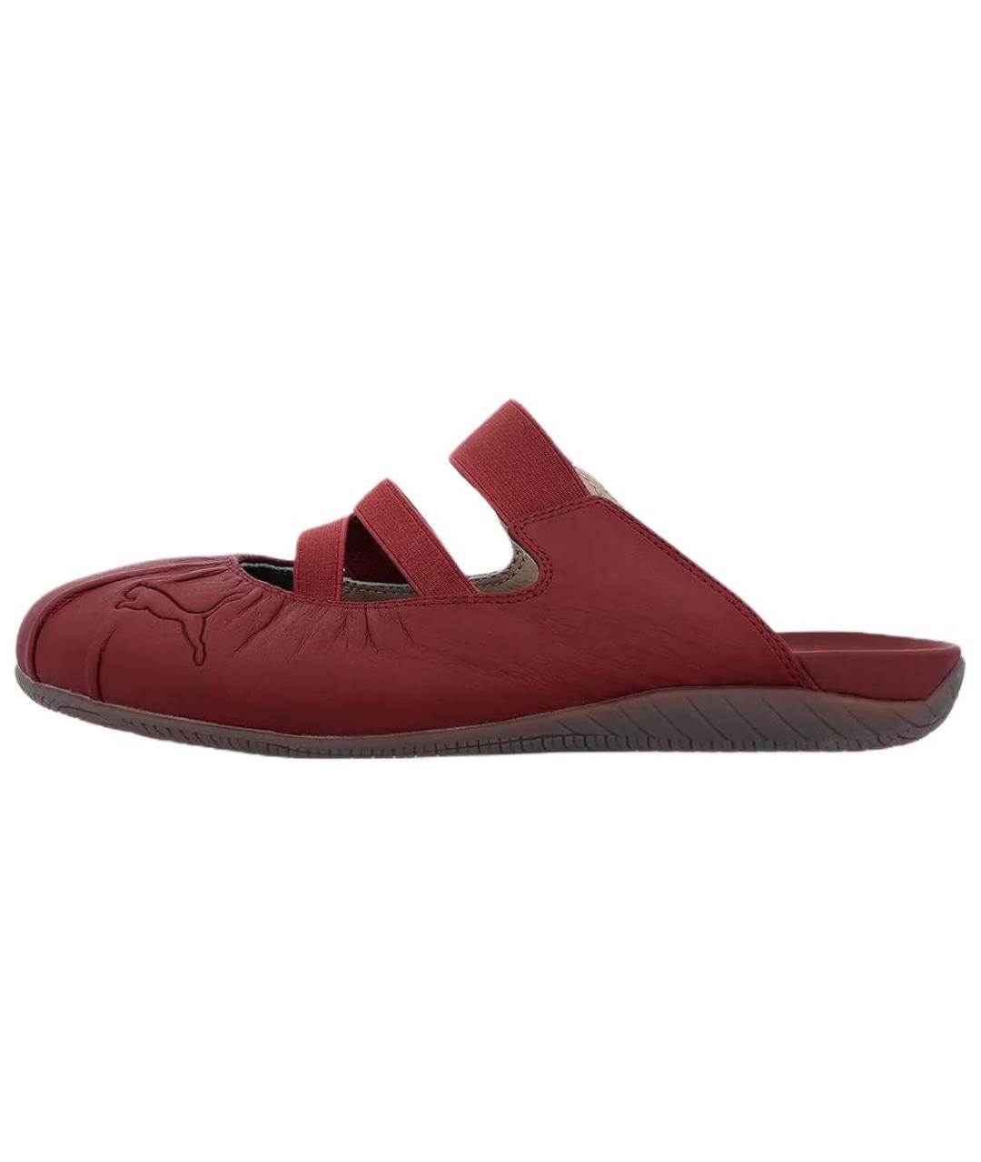 PUMA Бордовые мюли, фото 4