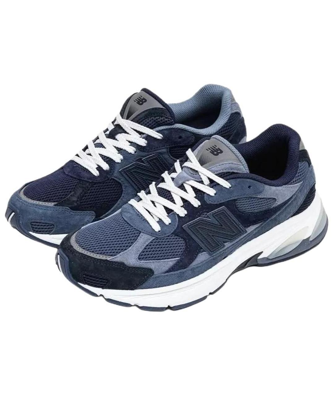 NEW BALANCE Темно-синие низкие кроссовки / кеды, фото 3