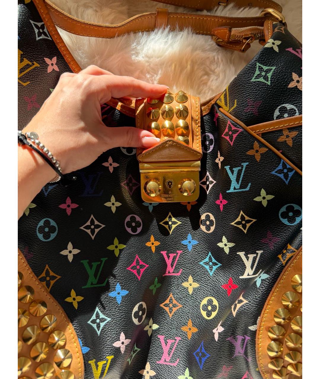 LOUIS VUITTON Мульти кожаная сумка с короткими ручками, фото 4