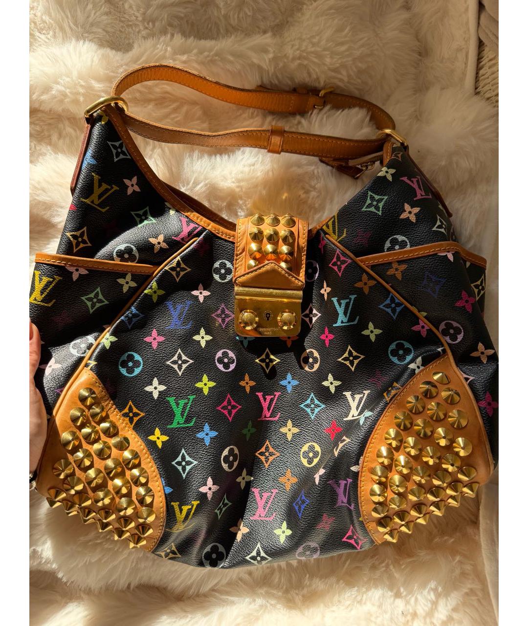 LOUIS VUITTON Мульти кожаная сумка с короткими ручками, фото 5