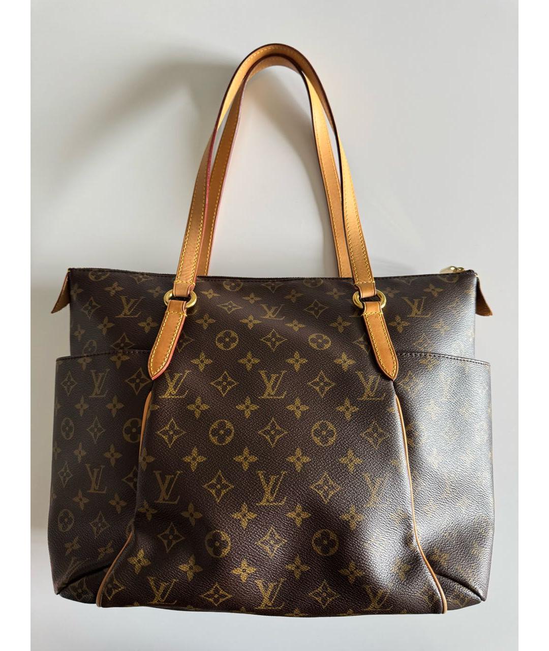 LOUIS VUITTON Коричневая сумка тоут, фото 2