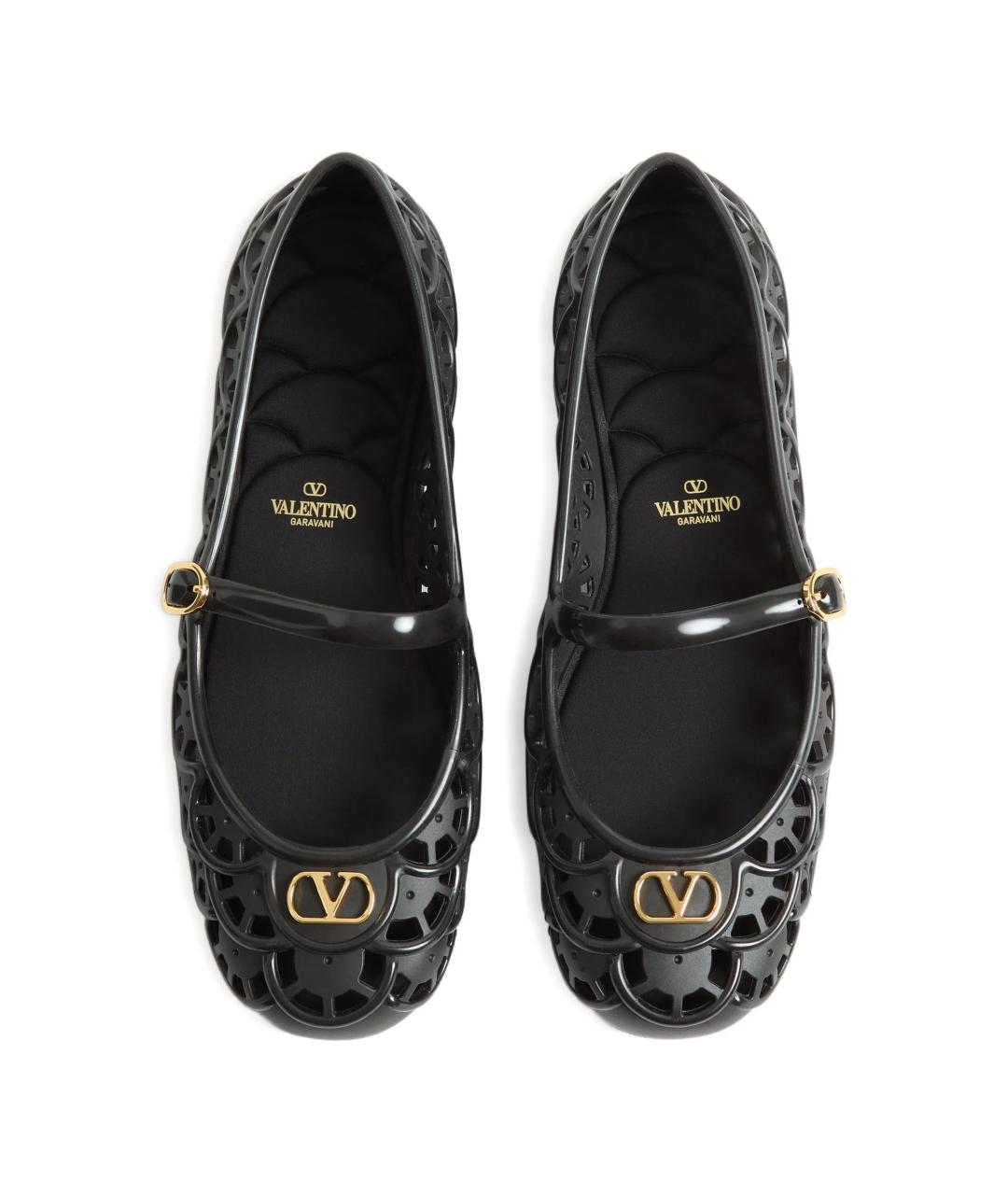 VALENTINO Черные резиновые ботинки, фото 4