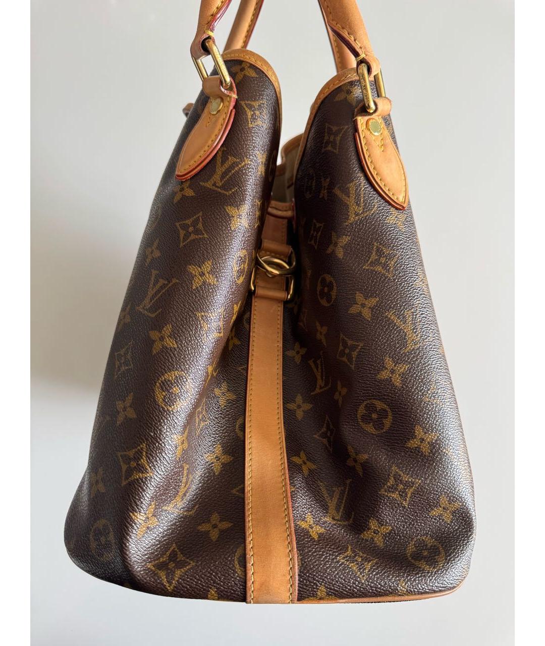 LOUIS VUITTON Коричневая сумка тоут, фото 4