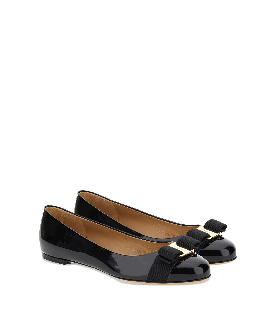 FERRAGAMO Черные кожаные ботинки, фото 2