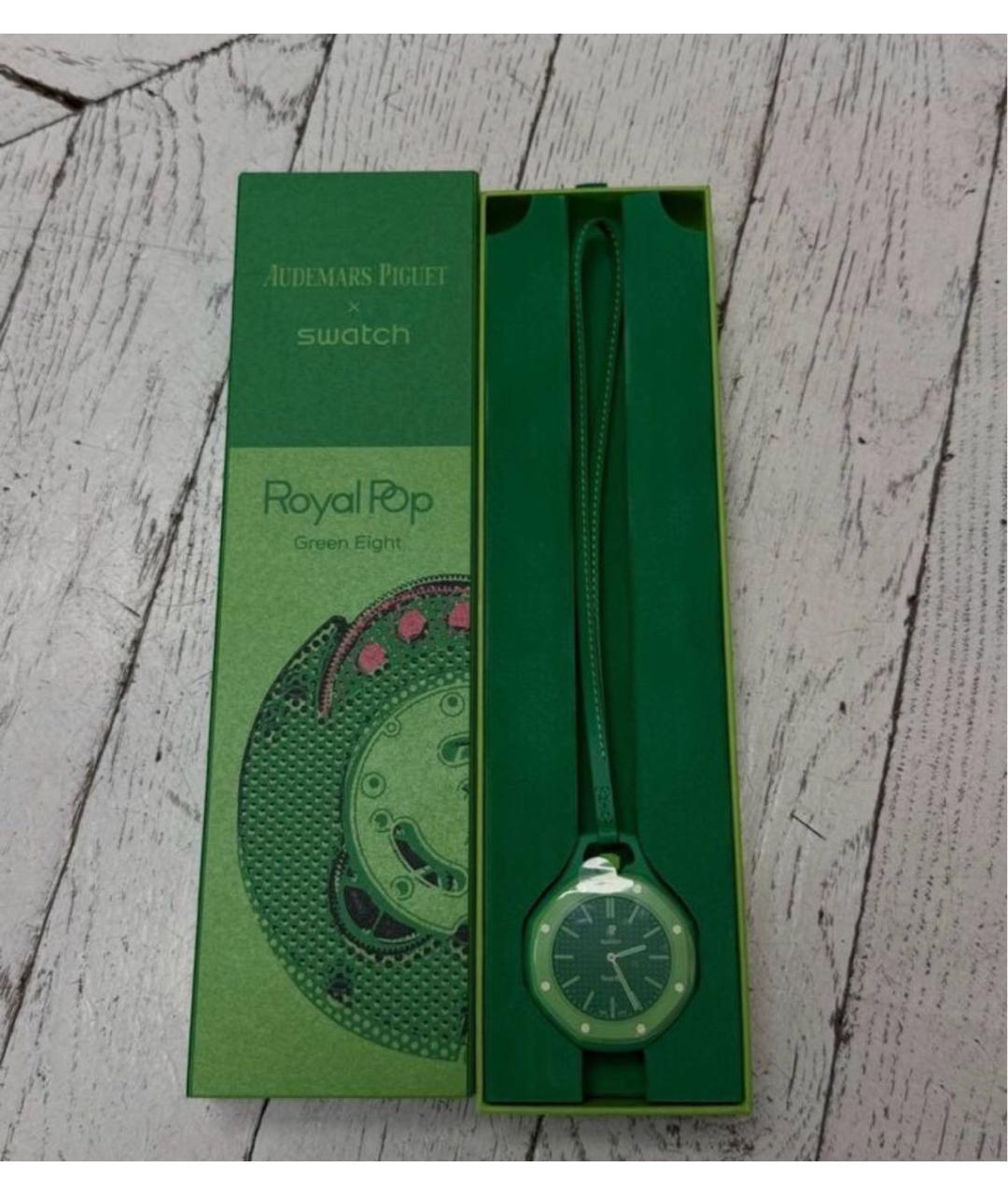 Swatch Зеленые часы, фото 3