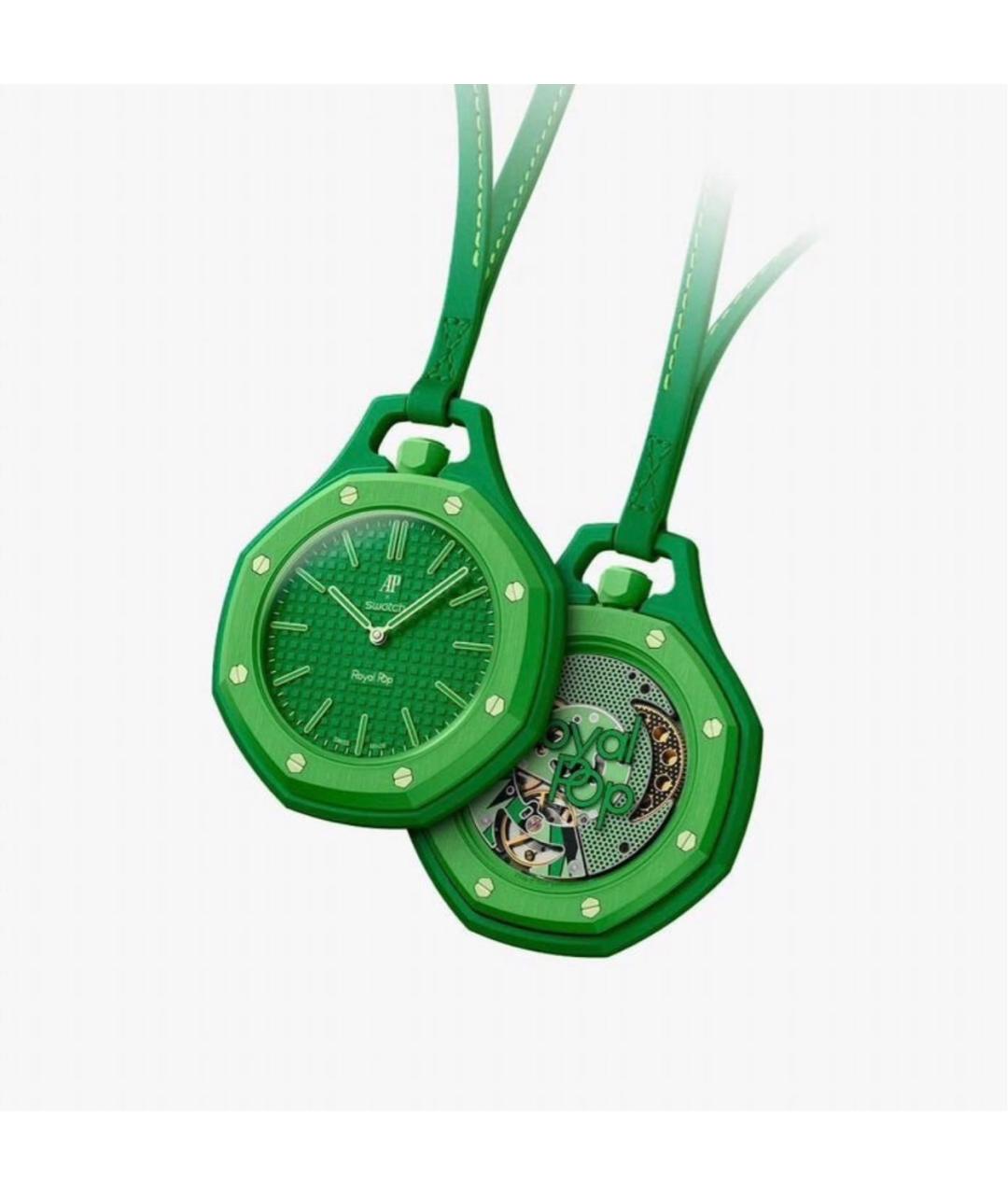 Swatch Зеленые часы, фото 2
