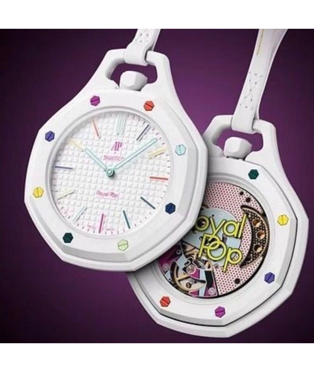 Swatch Белые часы, фото 2