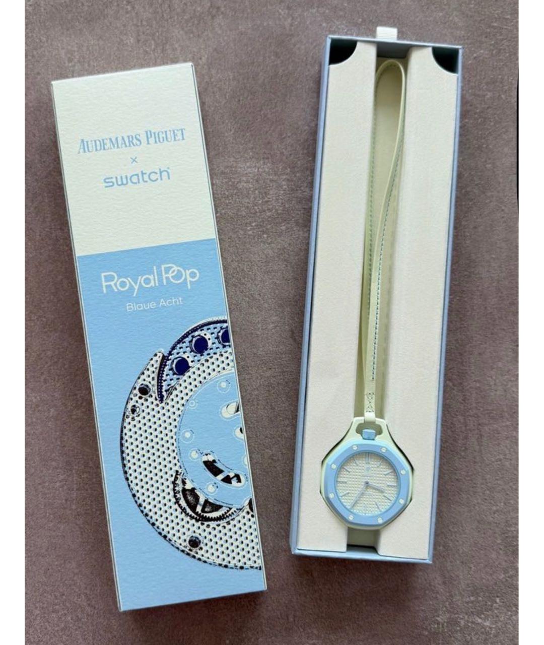 Swatch Бирюзовые часы, фото 3