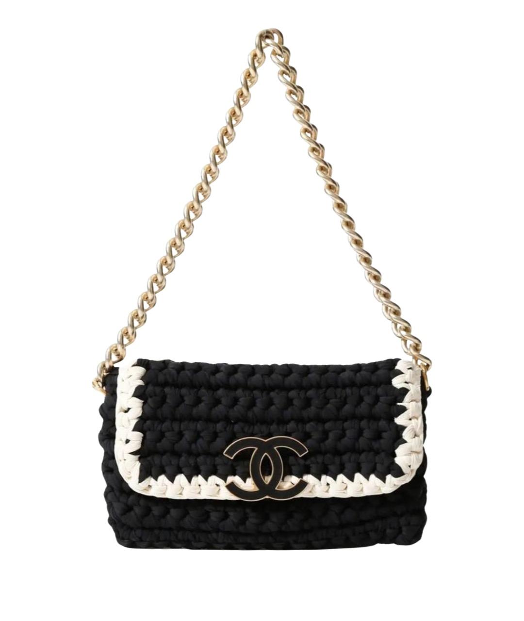 CHANEL Черная сумка через плечо, фото 1