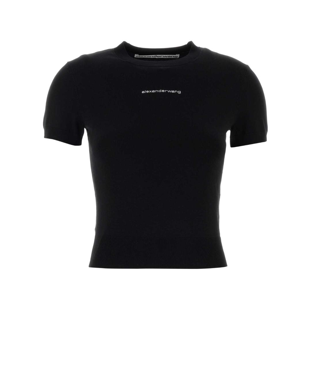 ALEXANDER WANG Черная футболка, фото 1