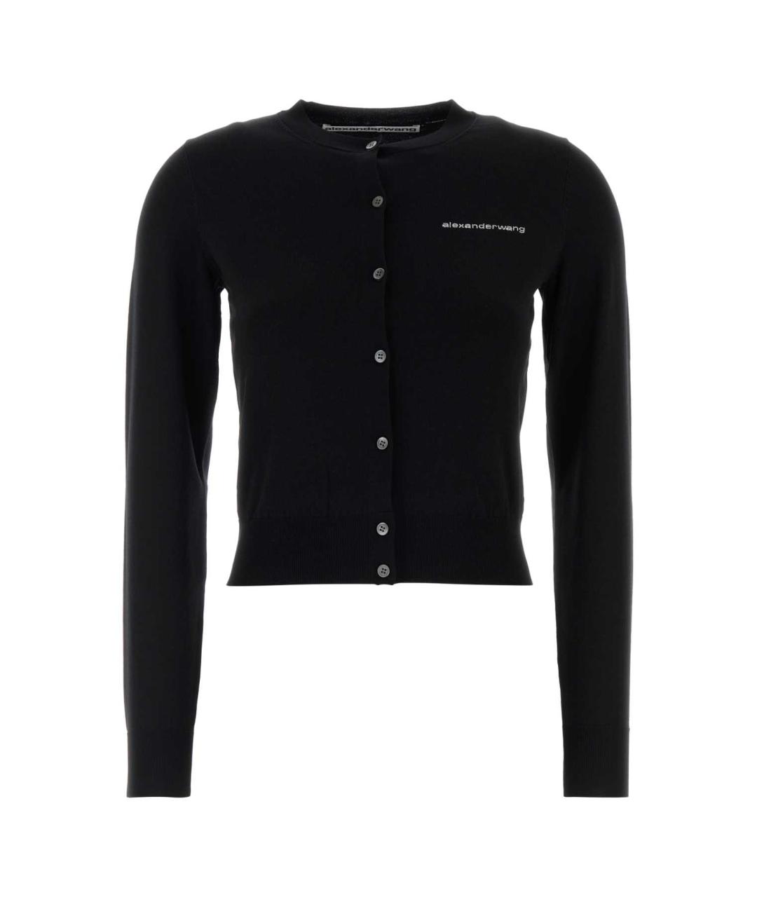 ALEXANDER WANG Черный кардиган, фото 1