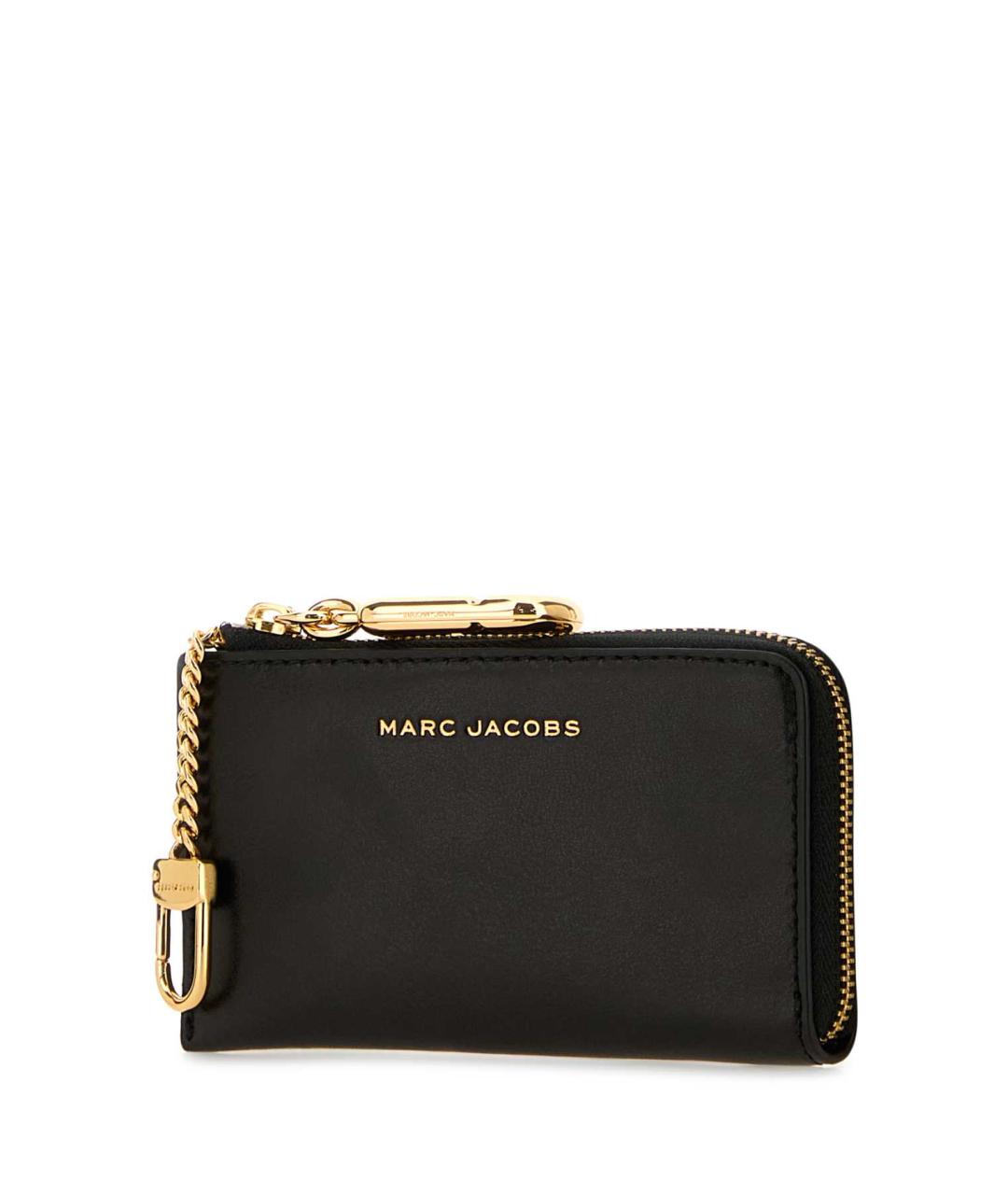 MARC JACOBS Черный кожаный кошелек, фото 2