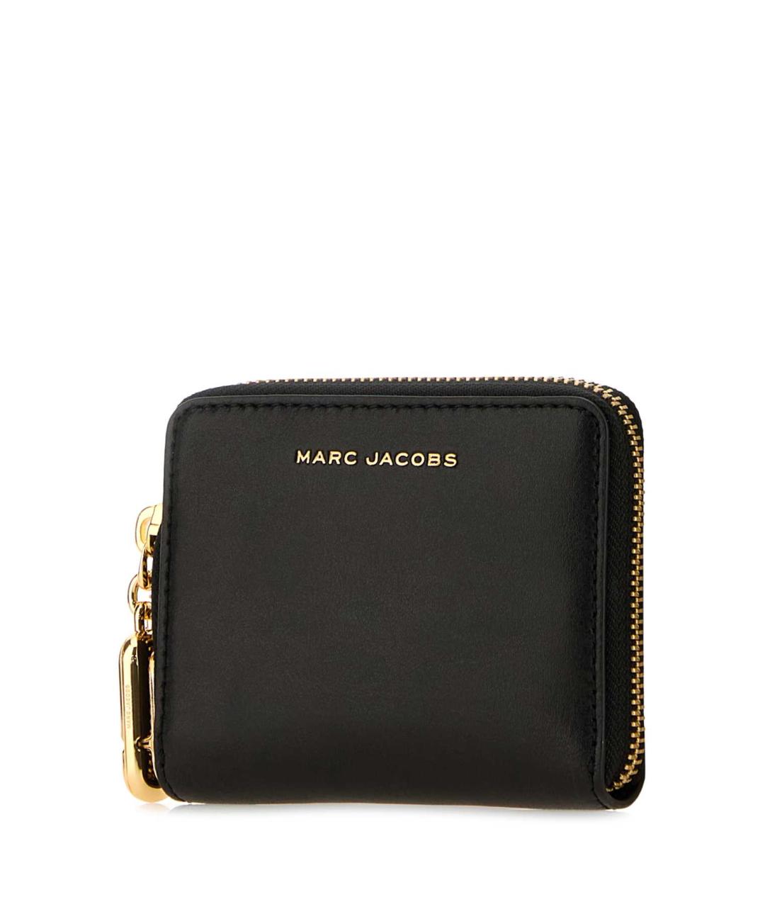 MARC JACOBS Черный кожаный кошелек, фото 2