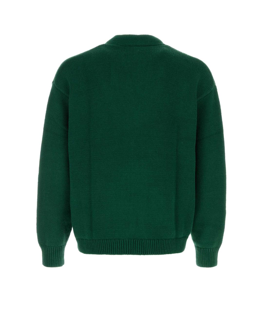 POLO RALPH LAUREN Зеленый хлопковый кардиган, фото 2