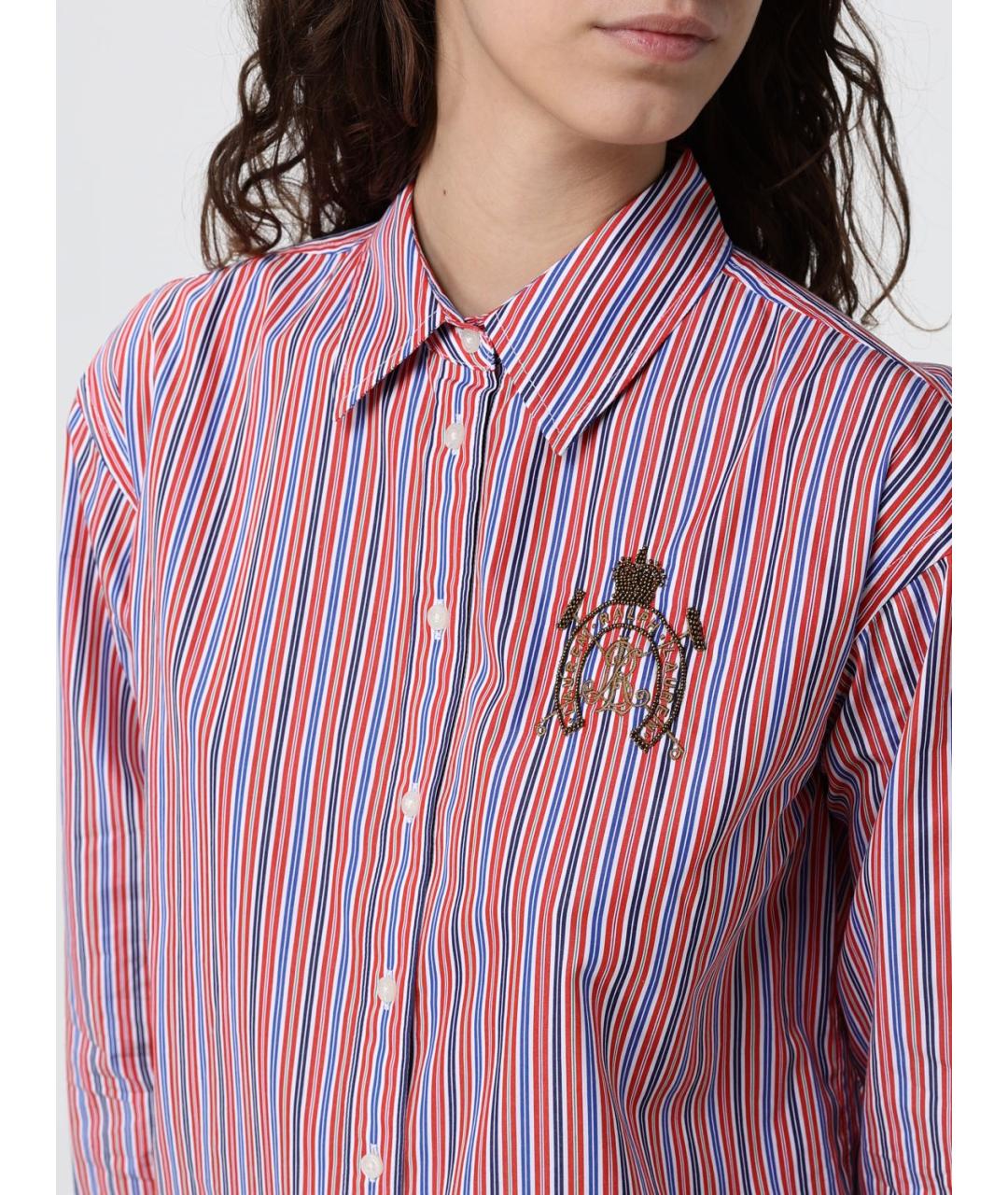 RALPH LAUREN Мульти хлопковая рубашка, фото 3