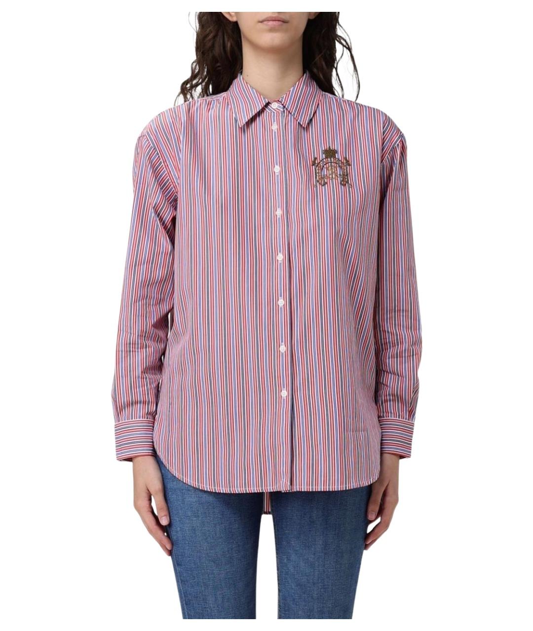RALPH LAUREN Мульти хлопковая рубашка, фото 1