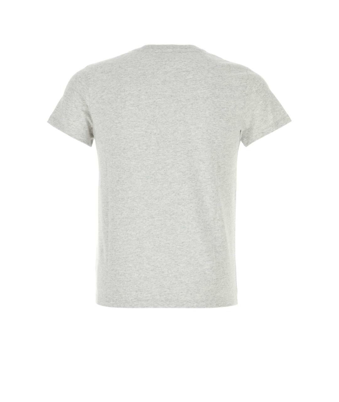 A.P.C. Серая хлопковая футболка, фото 2